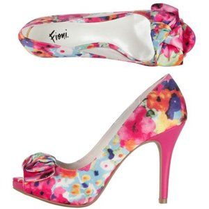 Gorgeous Floral Heels